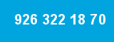 926 322 18 70